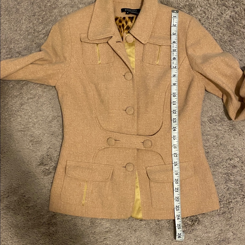 button up wool jacket - Picture 7 of 9